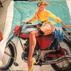 Pin Up Girl Shower Curtain
